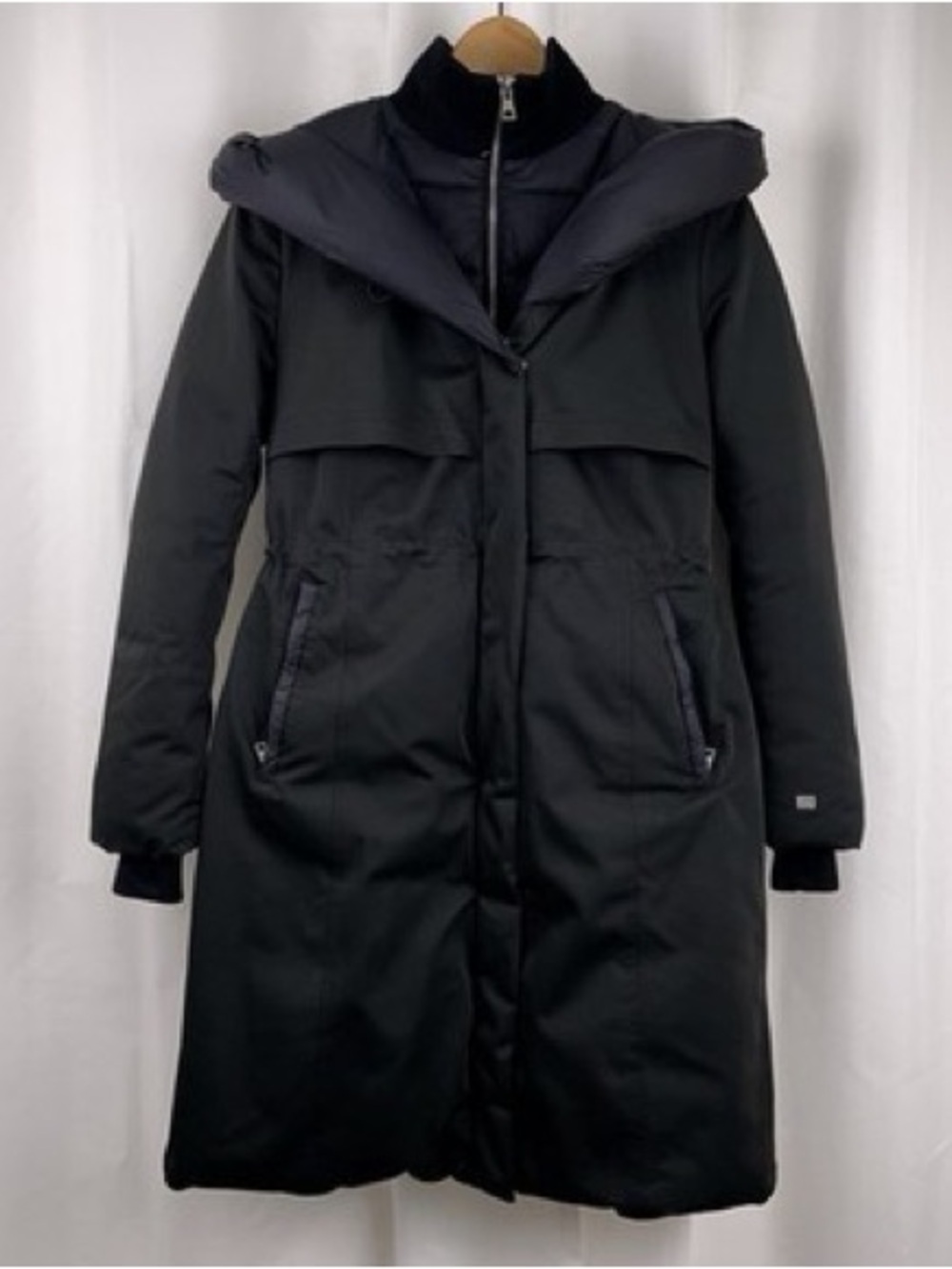 Soia & Kyo Samara TD Classic Down Coat with Hood Black XS